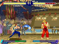 une photo d'Ã©cran de Street Fighter Alpha 2 sur Nintendo Super Nes